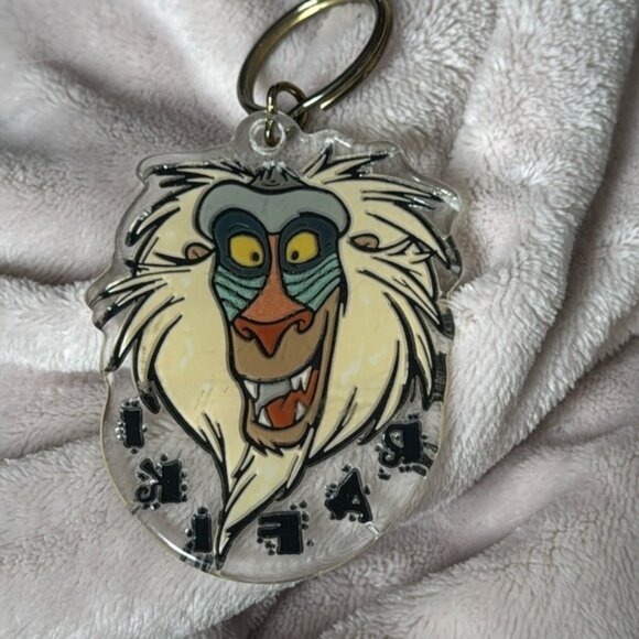 Vintage Official Keychain For Movie Release Disney The Lion King Rafiki - Picture 4 of 5